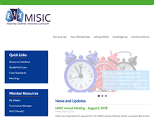 Tablet Screenshot of misiciowa.org